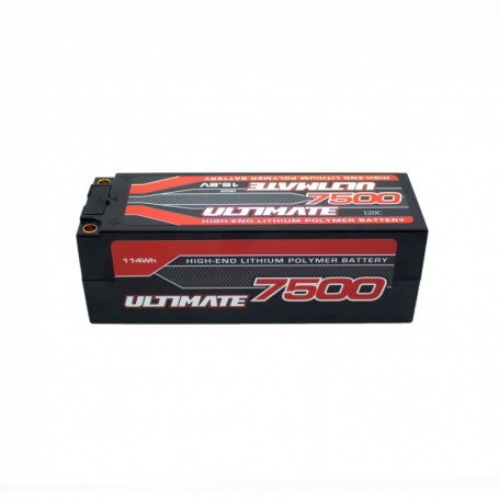 Ultimate Graphene HV LiPo Battery 15,2v 7500mAh 120C 5mm bullet
